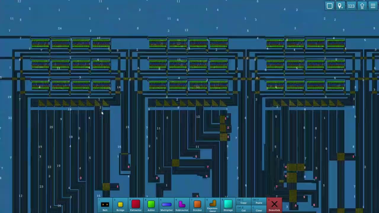 Beltmatic - base 10 machine - 7 & 5 digits