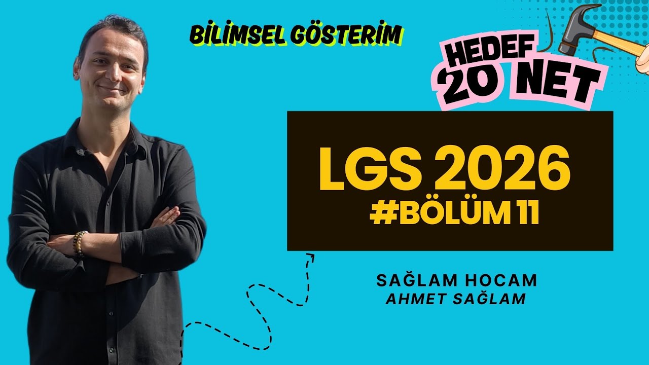LGS 2026 Matematik 11 | &Uuml;sl&uuml; İfadeler Bilimsel G&ouml;sterim 8. SINIF 1. D&Ouml;NEM | #lgs2026 #lgsmatematik
