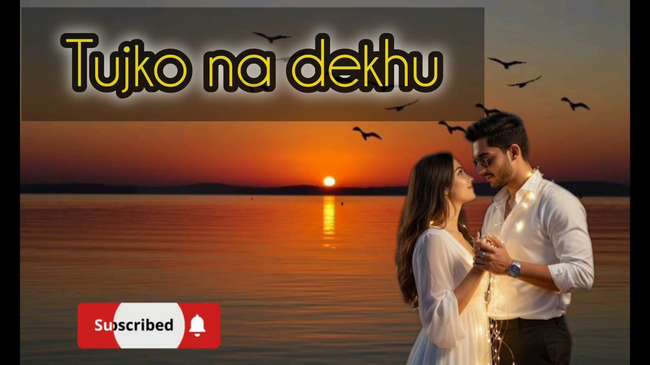 🌙 Tujhko Na Dekhu To Jee Ghabrata Hai | 90s Evergreen Romantic Song | Old Hindi Love Song