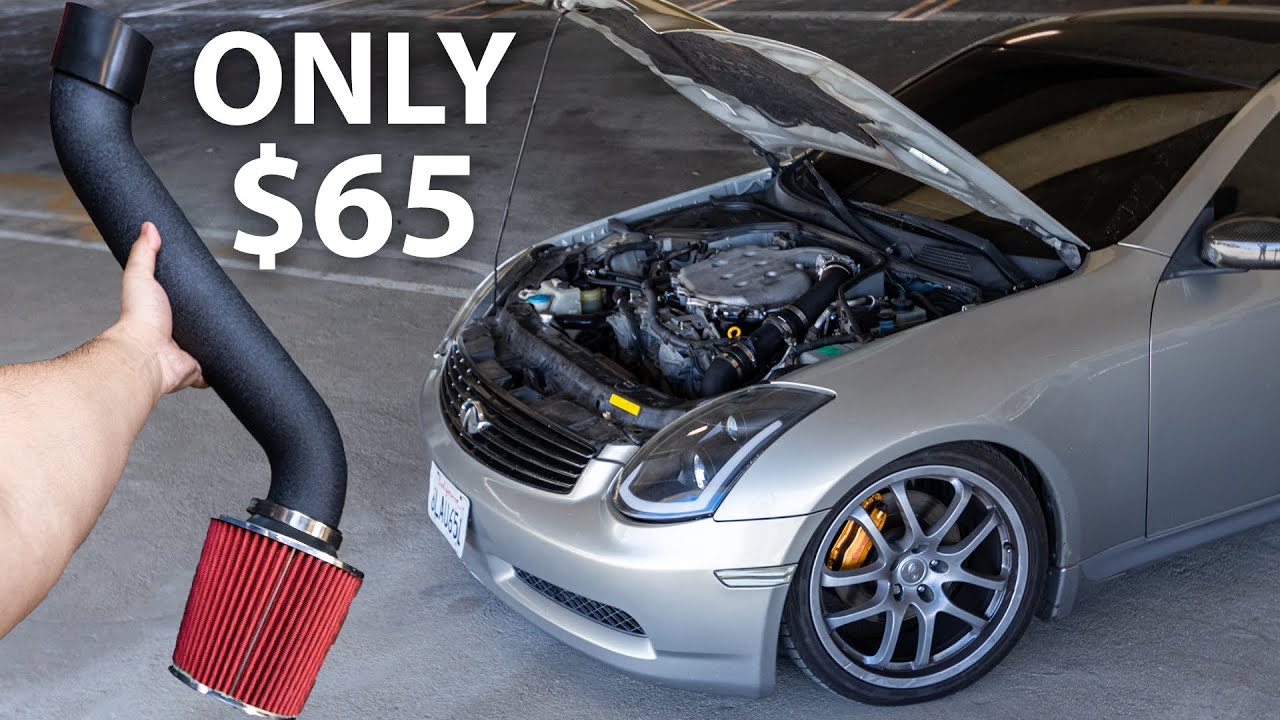 Является ли этот впуск лучшим для вашего G35 / 350z?