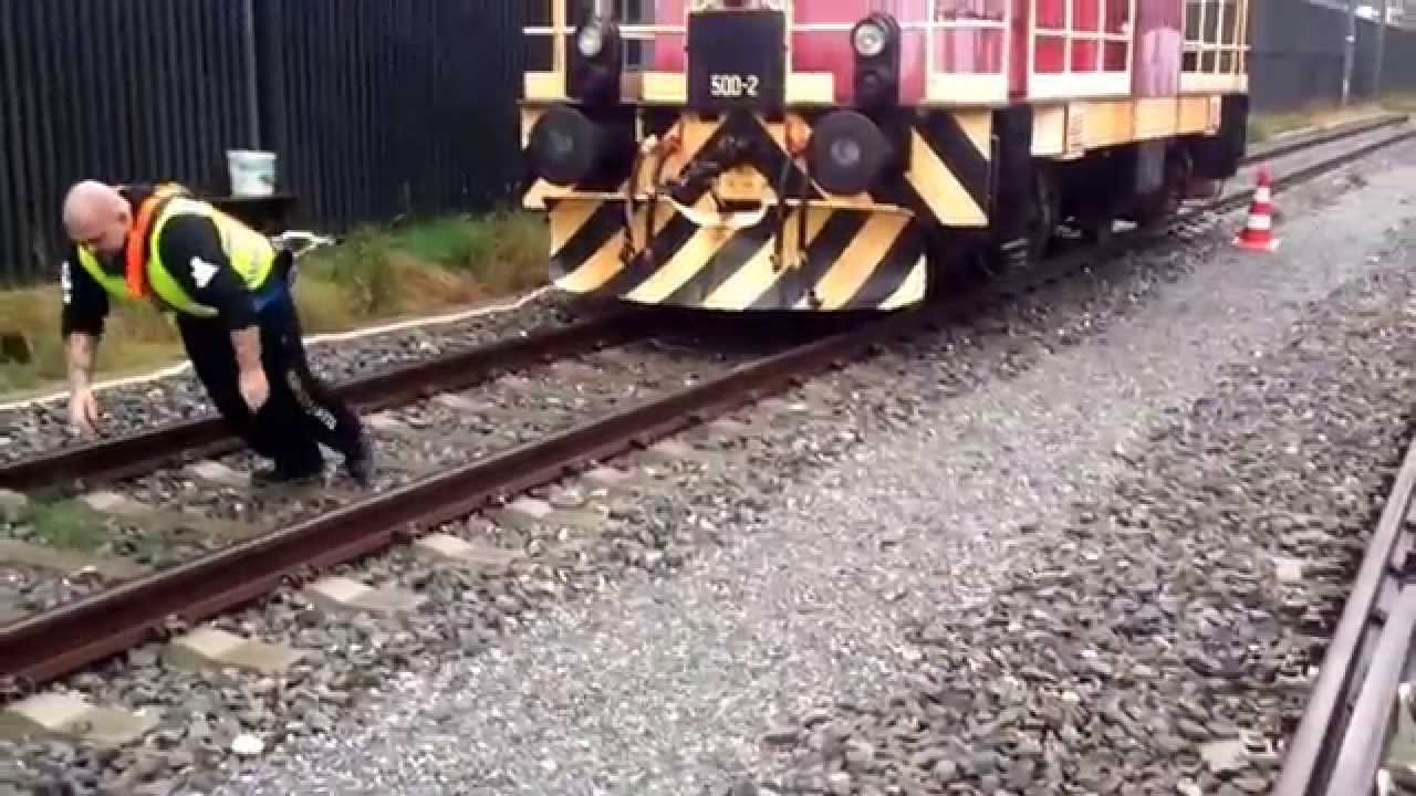 Train pulling 47 ton strongman