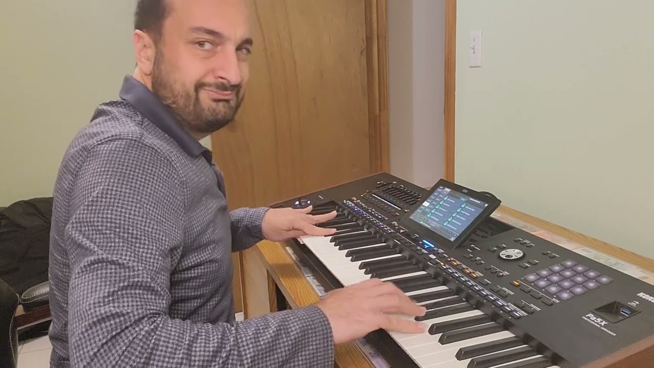 Quick try out of my PA5X - Oriental Sounds