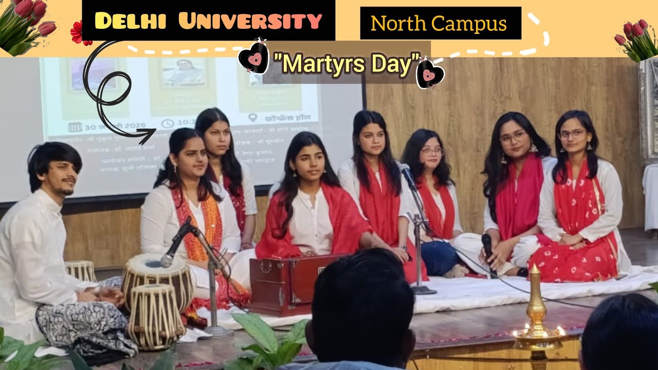 ✨Martyrs Day Program✨ || DRC North campus DU👍👍