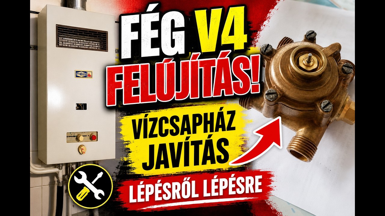 Fég V4 vízcsapház