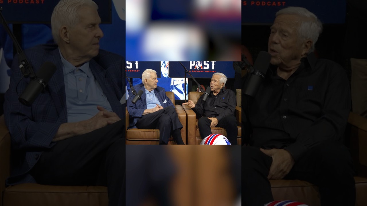 It's been a long time coming for Bill Parcells & Robert Kraft 🤝