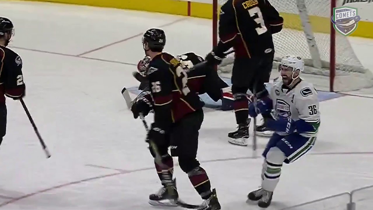 Zack MacEwen snipe in Cleveland off the face-off