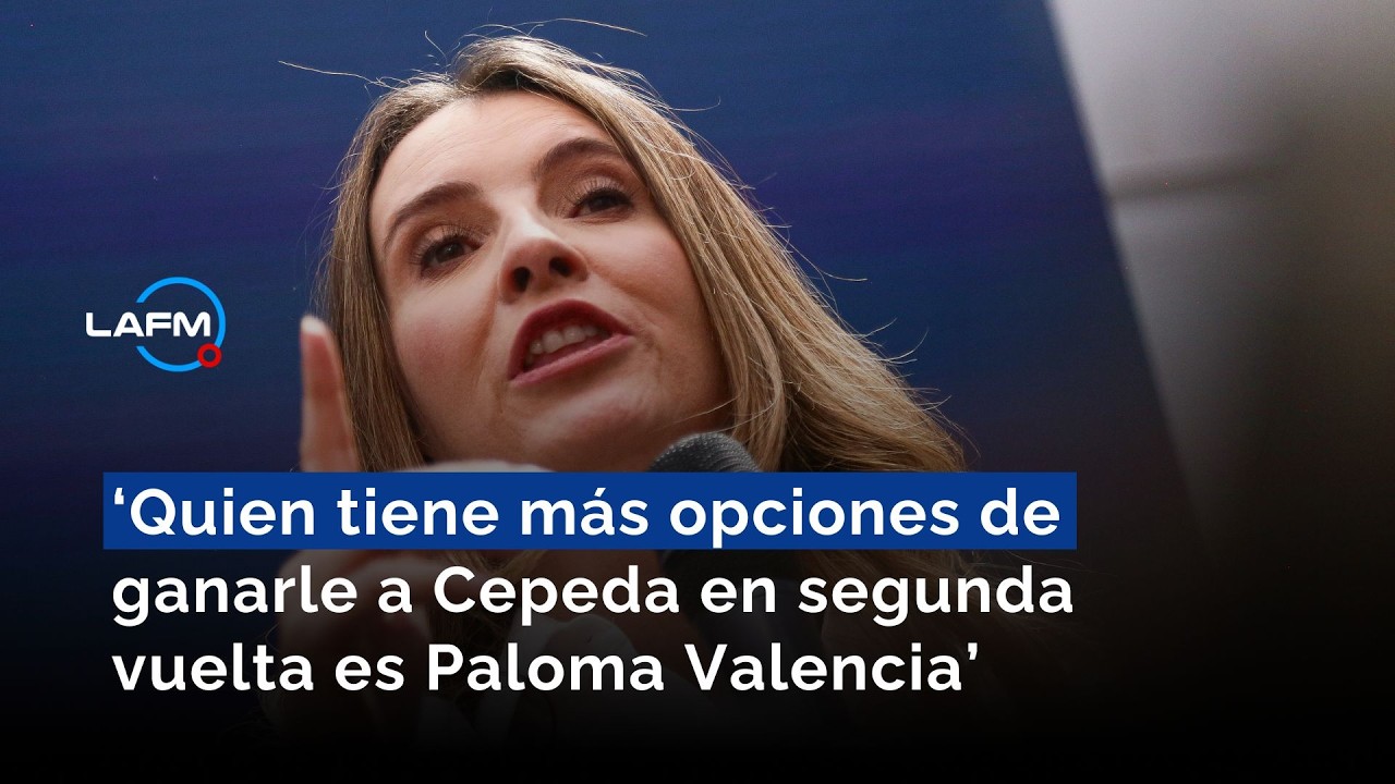 ‘Quien tiene más opciones de ganarle a Iván Cepeda en segunda vuelta es Paloma Valencia’