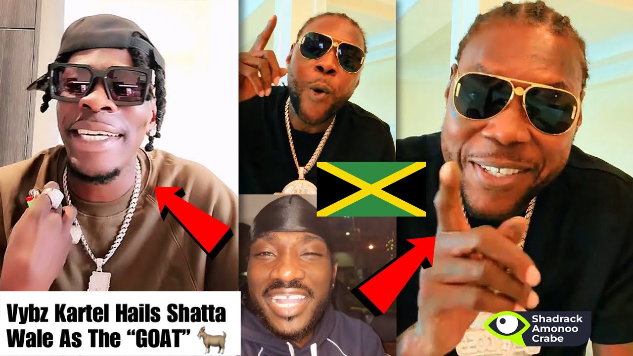 Что?! Ты — лучший! — Vybz Kartel и IOctane похвалили Shatta Wale за его версию на ритме «WYFL» 🔥🔥