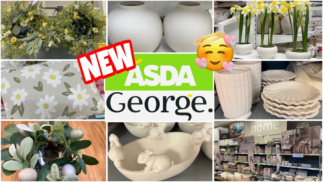 ❤️ NEW IN ASDA‼️ SPRING & EASTER 2024 🐣 COME SHOP WITH ME IN ASDA GEORGE | MARCH 2024 | COSY CORNER