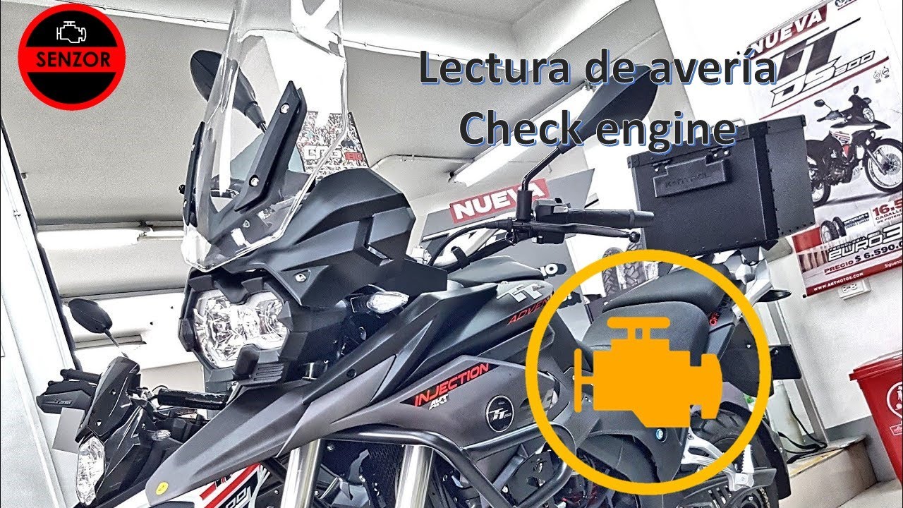Leer códigos de falla en AKT TT 250 ADVENTOUR FI sin escáner |SENZOR|