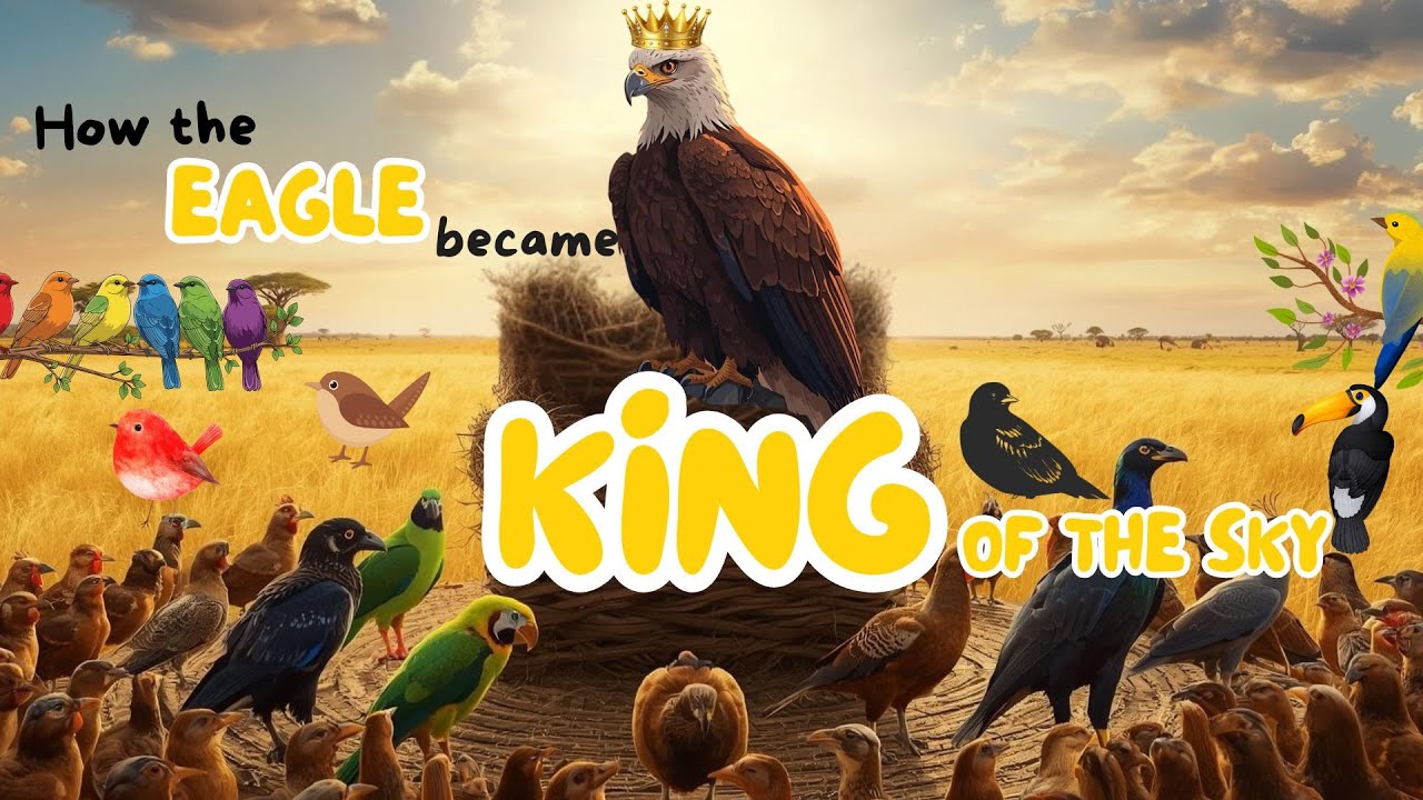 How the Eagle Became King of the Sky 🦅👑 | African Moral Story for Kids
