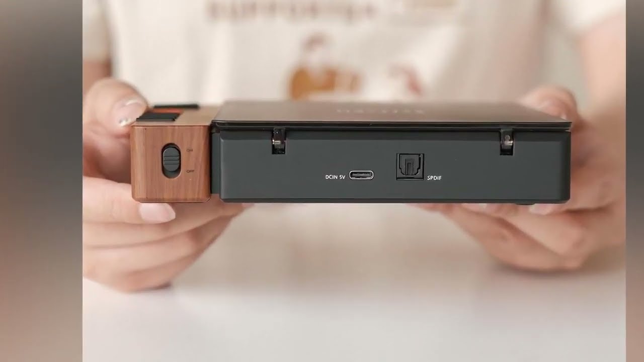 ⭐️👀 Best Seller - Syitren R300: Retro CD Player with Bluetooth
