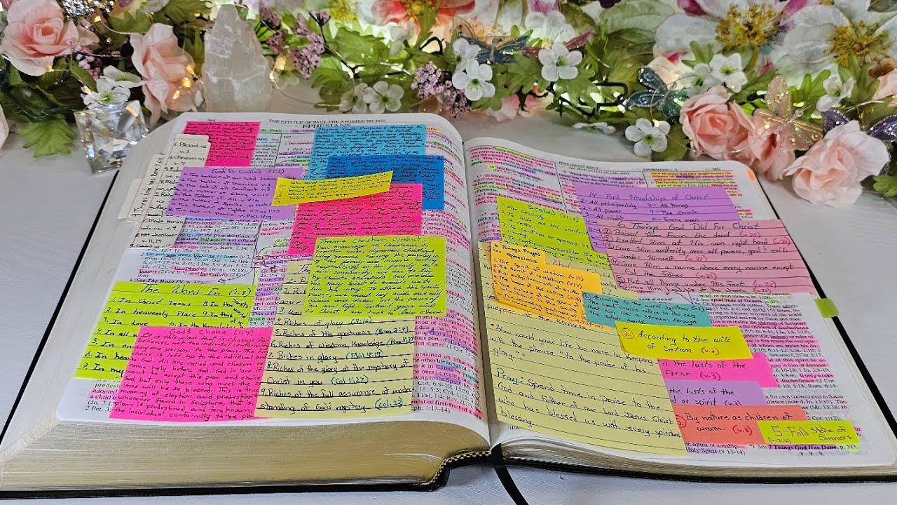 What I've been doing in my Ephesians Study #EphesiansStudy @catwoods5499