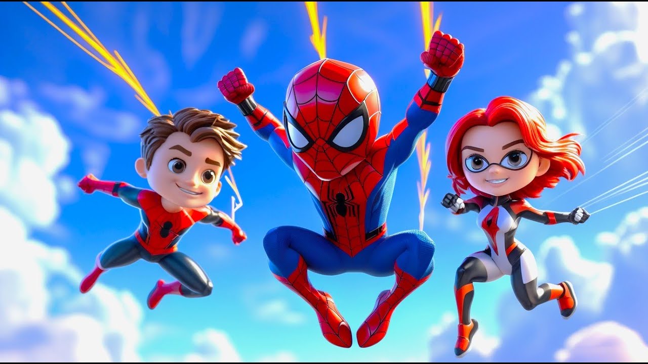 Spider Heroes Fly into Action! 🕷️✈️| Marvel's Spidey and His Amazing Friends