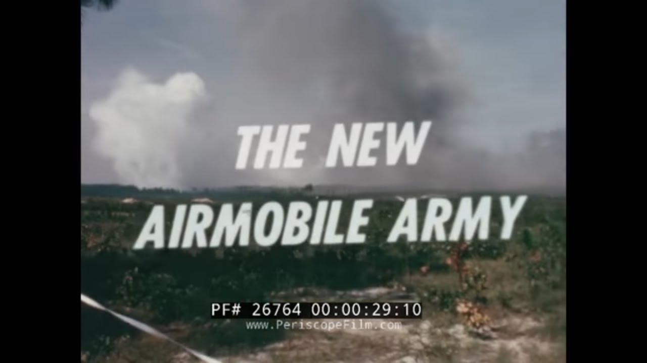 1960s BELL UH-1 HELICOPTER PROMO FILM  HOWZE BOARD FIELD TESTS SERIES  FORT BRAGG 26764