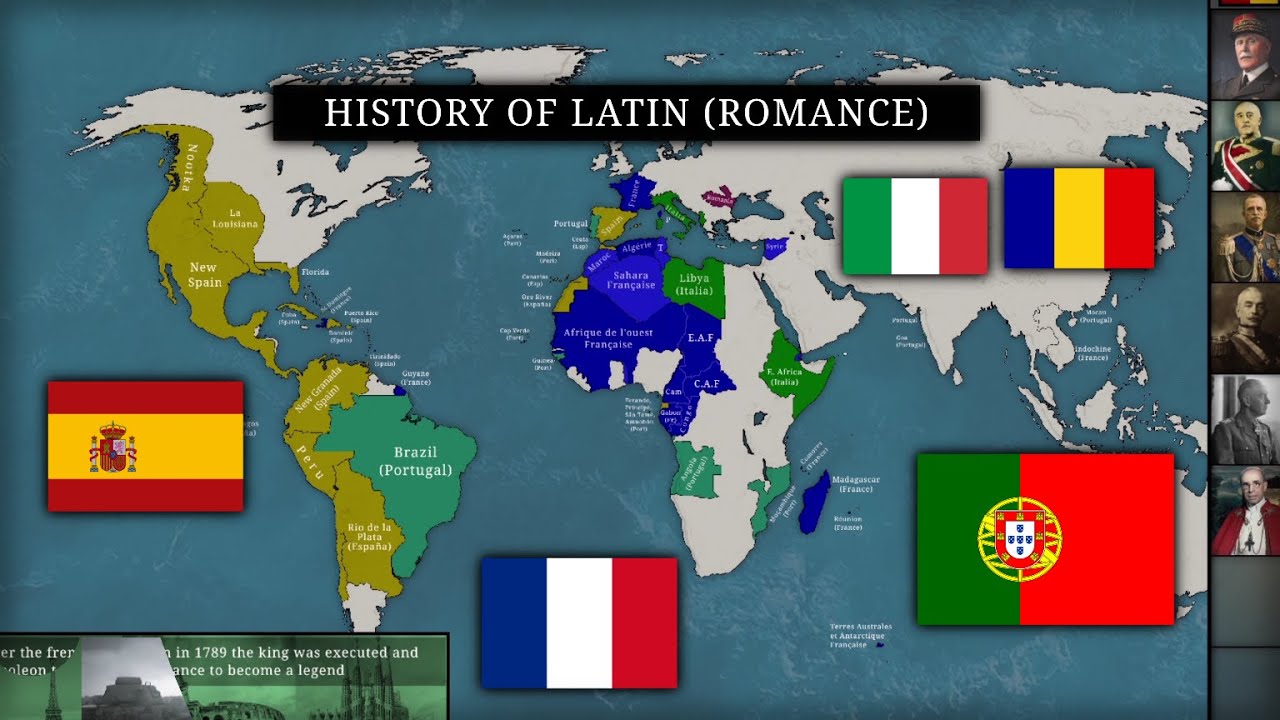 HISTORY OF LATIN (Romance) People Every Years