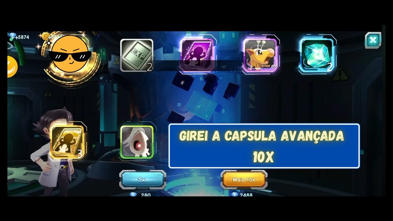 Girei a Capsula avançada 10 X, deu bom? Pocket Contest