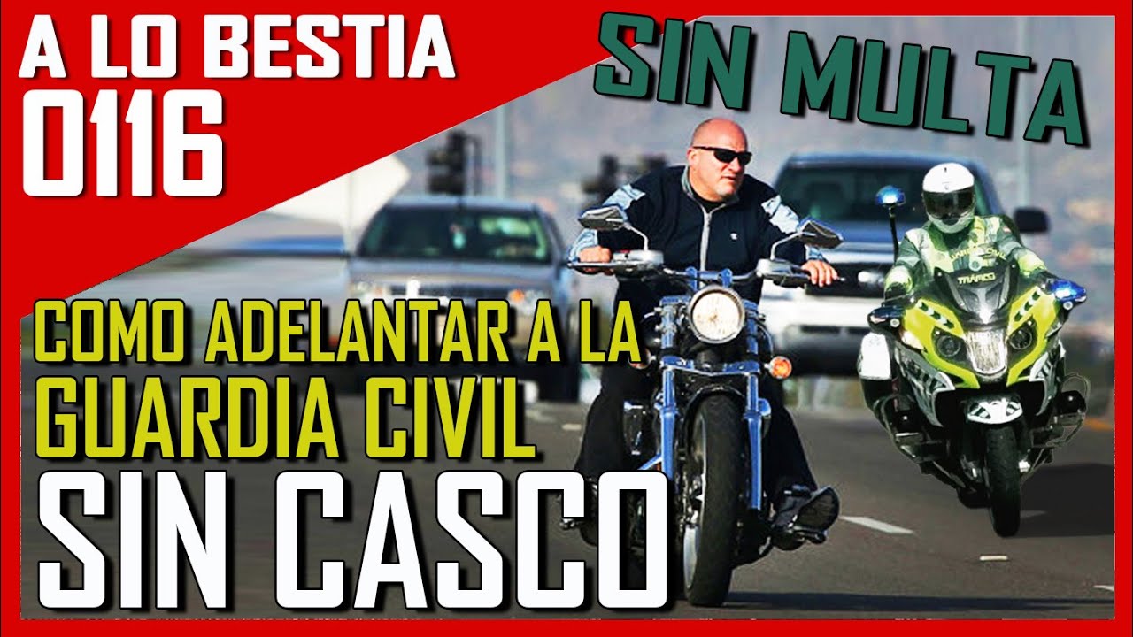 😡SIN CASCO EN MOTO PUEDE SER LEGAL #cascomotociclista 🚫 [A LO BESTIA 116]