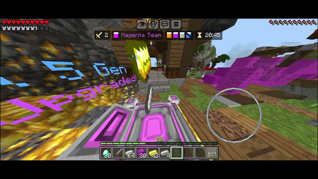 Minecraft hive bedwars ,Skywars,but I played badly