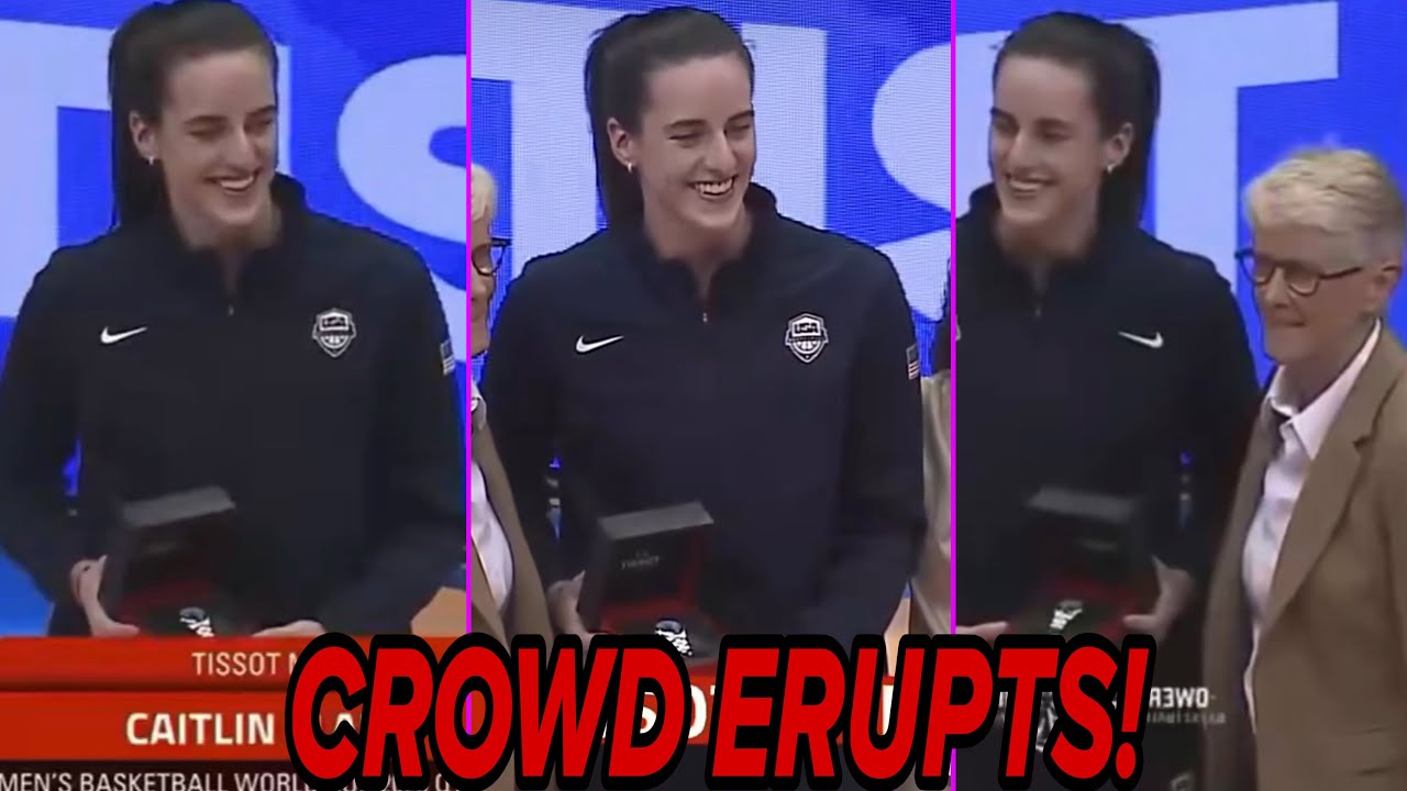 Кейтлин Кларк признана MVP, и арена сошла с ума.