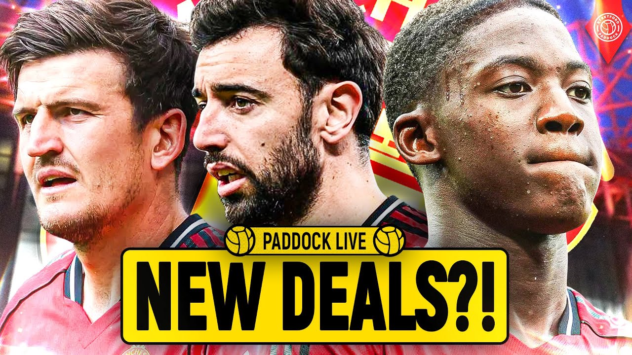 Kobbie Mainoo And Bruno Fernandes Manchester United Contract Talks! | Paddock LIVE