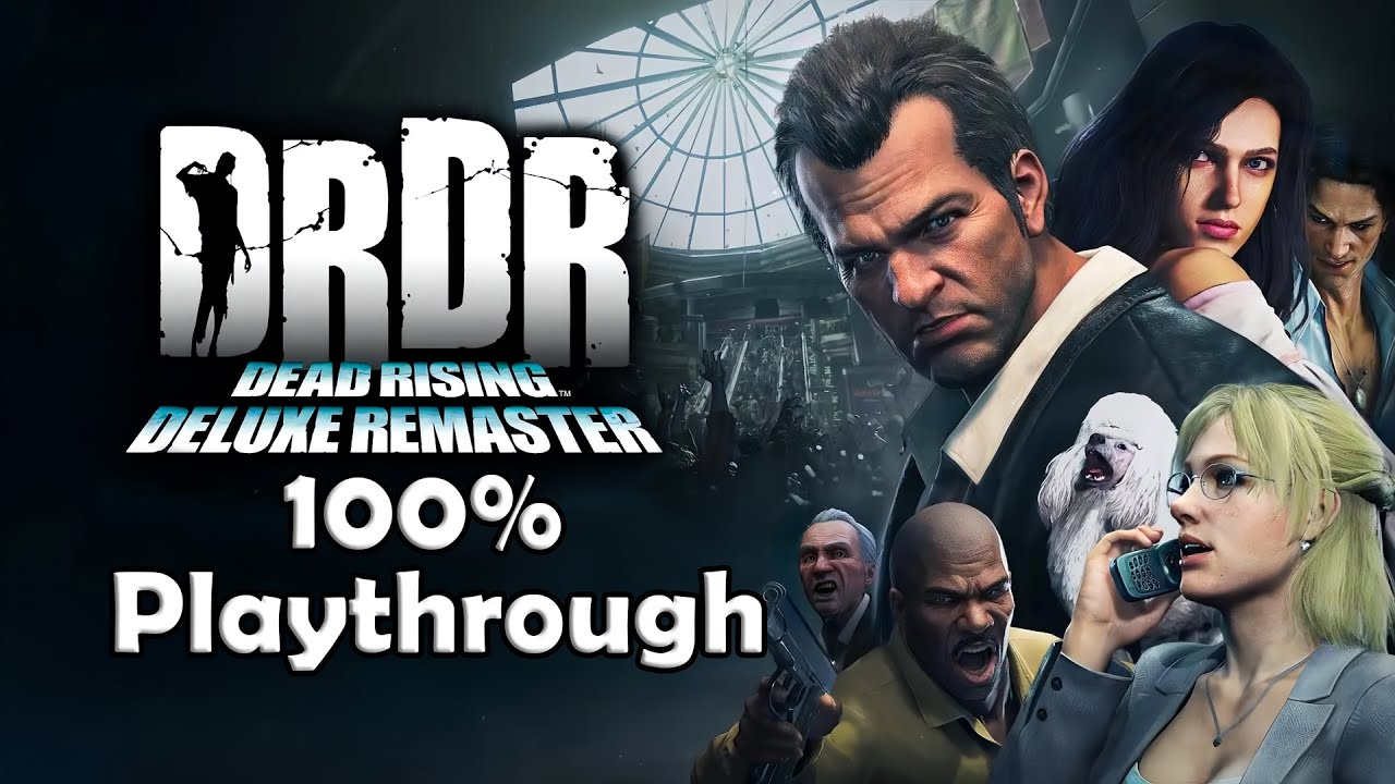 DEAD RISING DELUXE REMASTER - 100% Walkthrough en Español Juego Completo Sin comentario PS5 4k 60fps