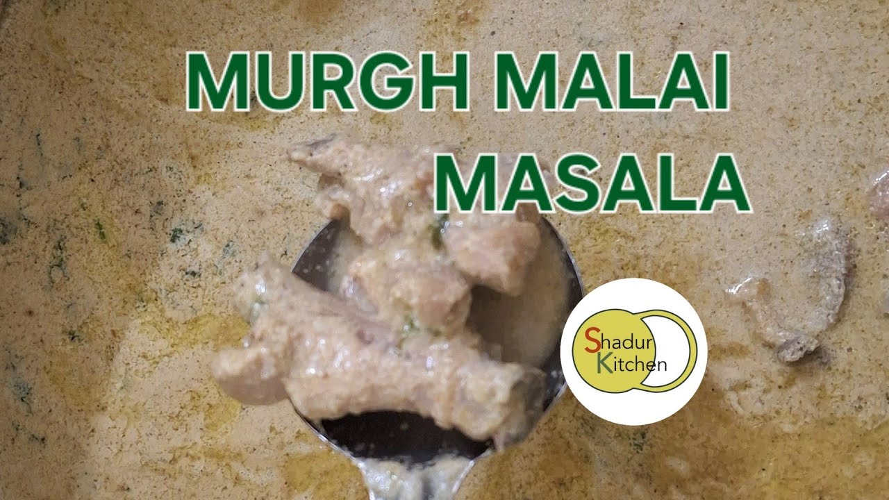 Shadur Kitchen is live we are making murg Malai masala