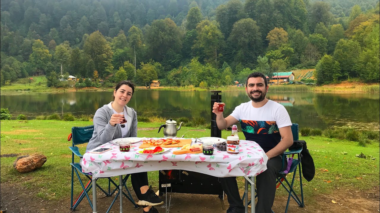 Keremali Yaylası - Çamlıca Göleti Kamp Gölyayla / Pizza Yaptık / Hendek Düzce Akyazı /Sakarya Çukur