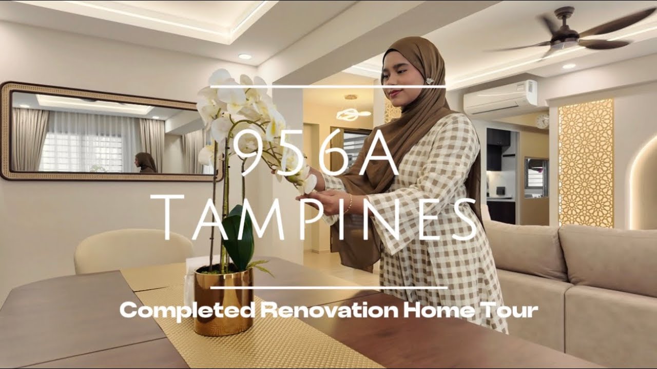 Modern Islamic 5-Room BTO House Tour | Tampines