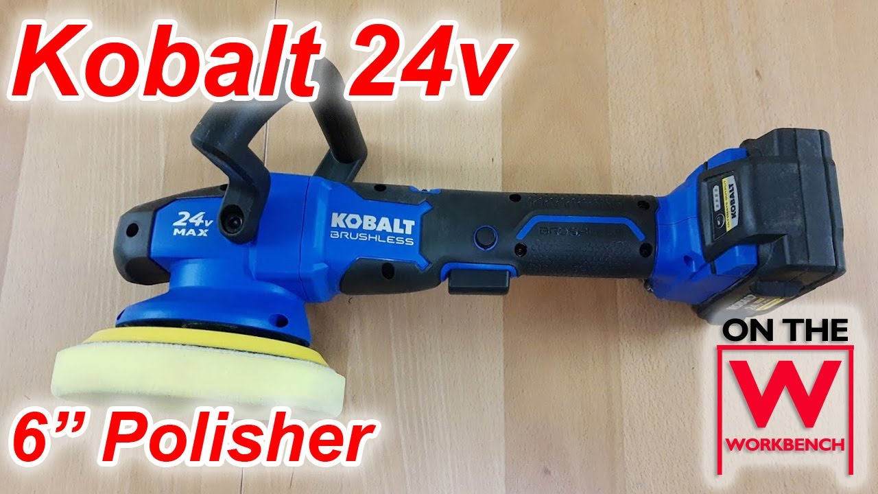 Kobalt 24v 6-Inch Polisher