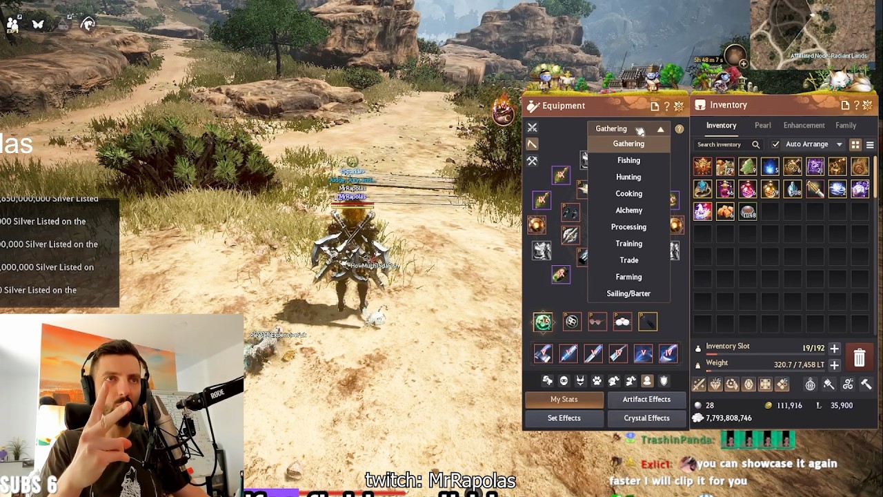 The BEST Lifeskill Setup | Black Desert Highlights