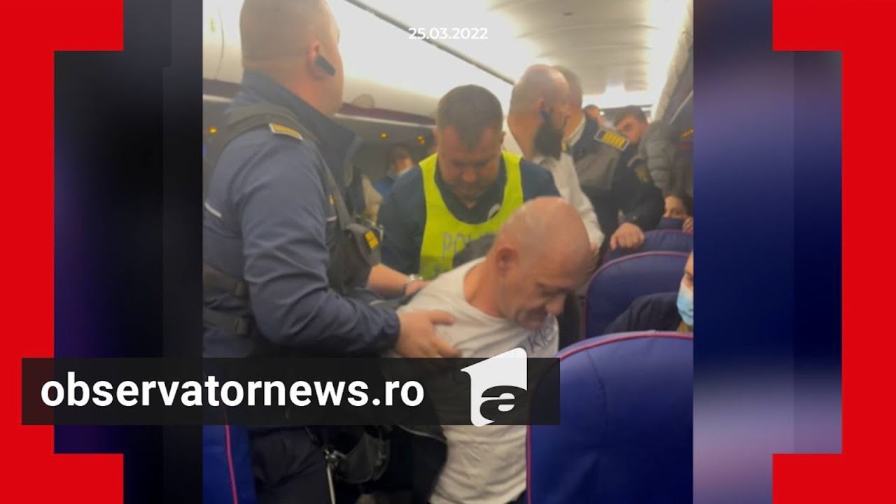De ce a primit 2 ani de închisoare românul care s-a îmbătat în avion şi a ameninţat piloţii