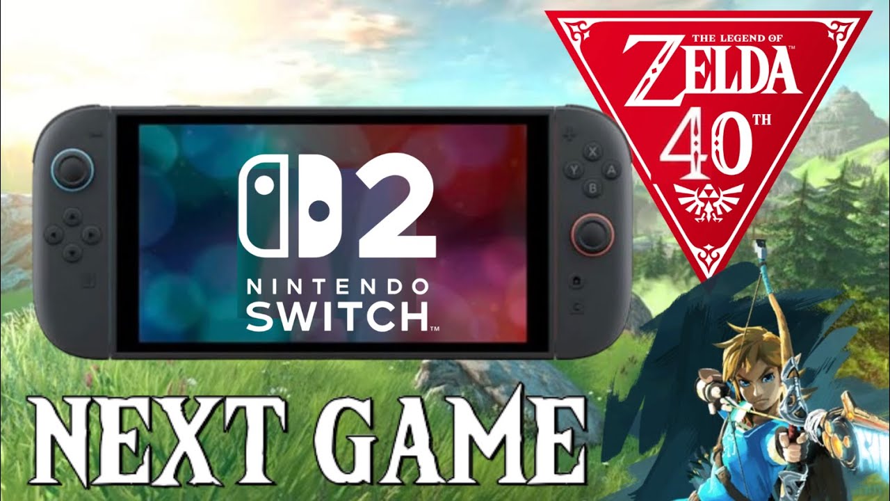 Новый мир Zelda наконец-то появится на Switch 2.