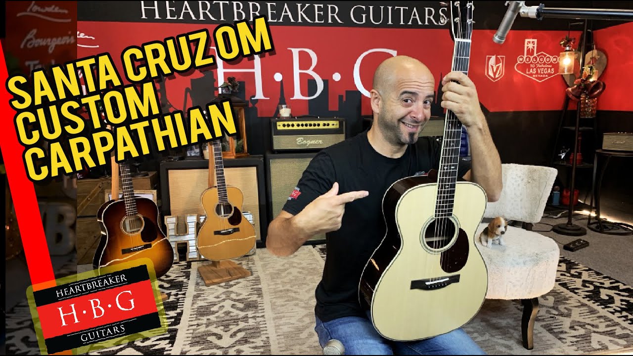 Santa Cruz Guitar OM Demo at Heartbreaker Guitars