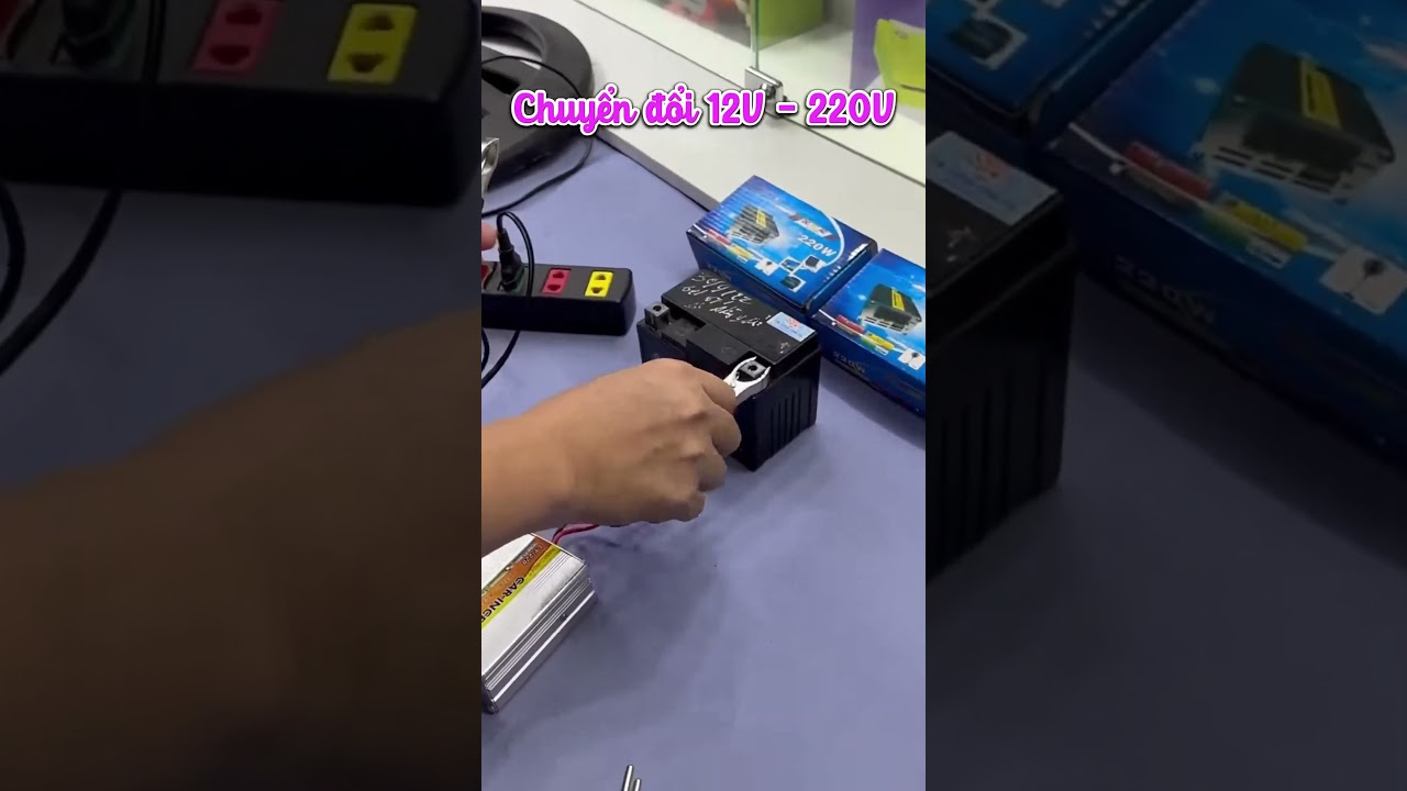 Happy shop | K&iacute;ch điện 12V sang 220V