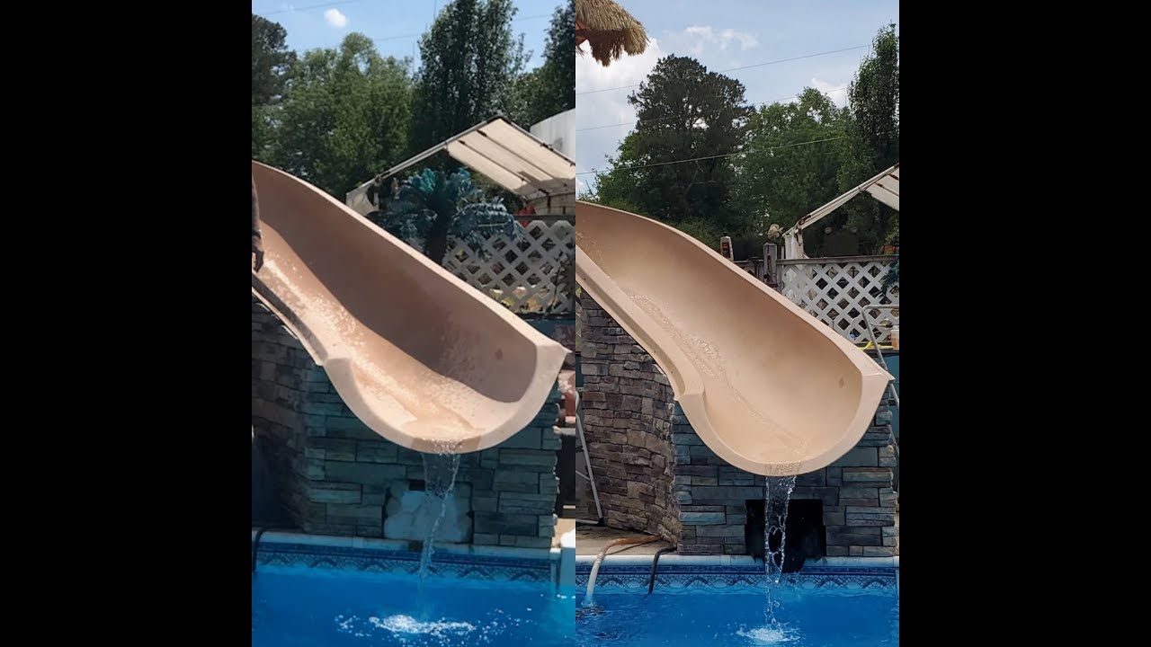 How to Remove Oxidation From Fiberglass Waterslide (Or Boat)