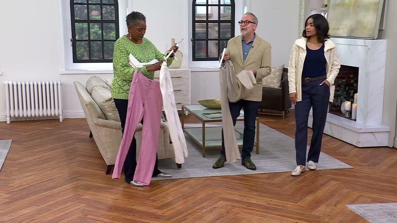 NYDJ Marilyn Linen Trouser on QVC