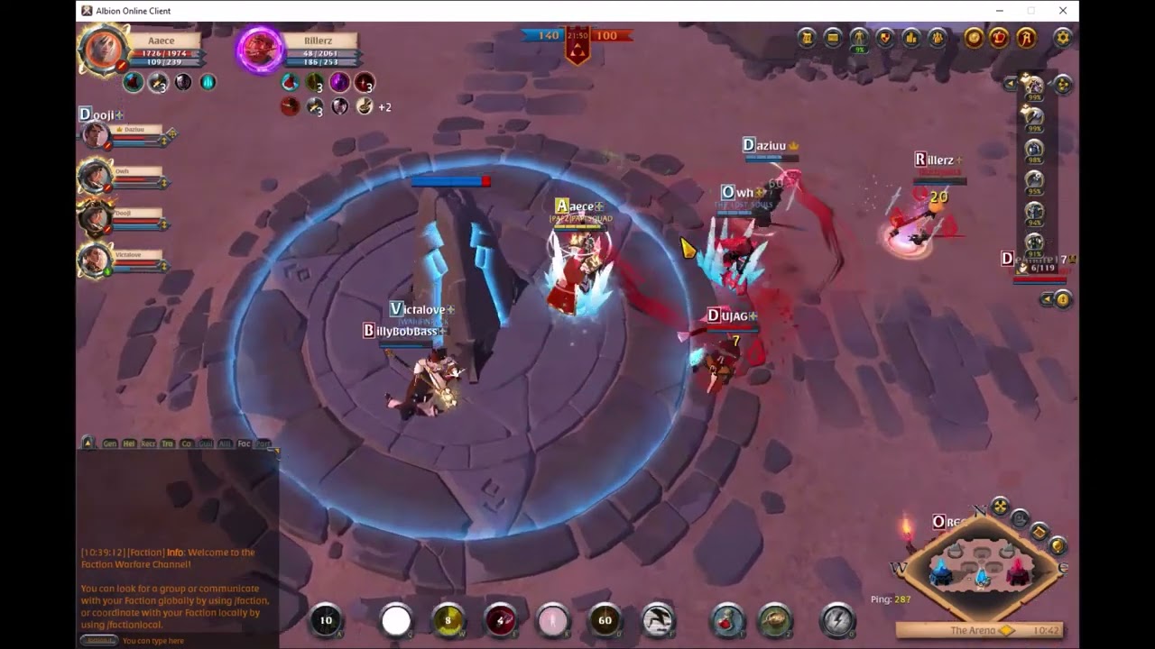 Albion Online - PVP Arena - BattleAxe POV