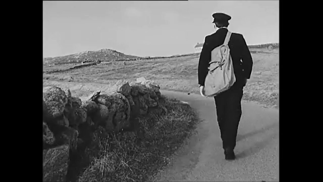 The Boating Postman, Owey Island, Ireland 1973