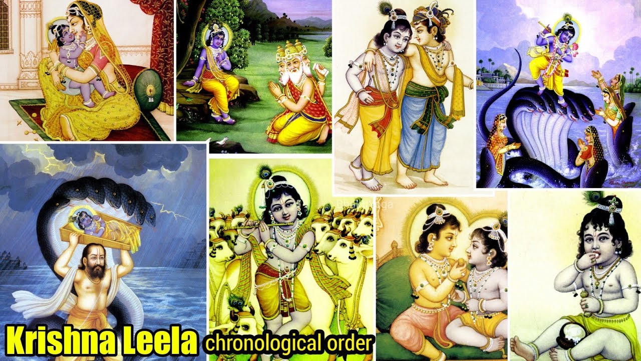 Krishna Leela Paintings
