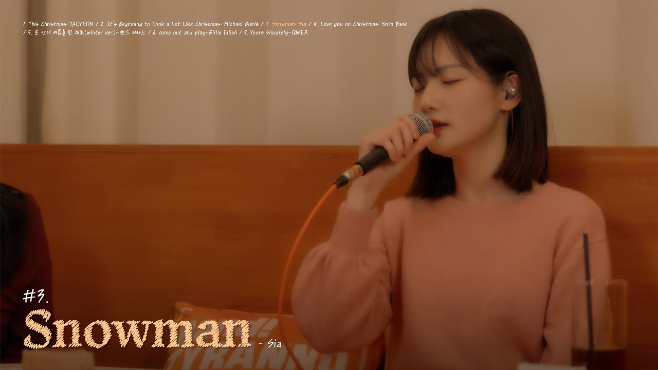 [Christmas cover] #3. Snowman - Sia (cover)