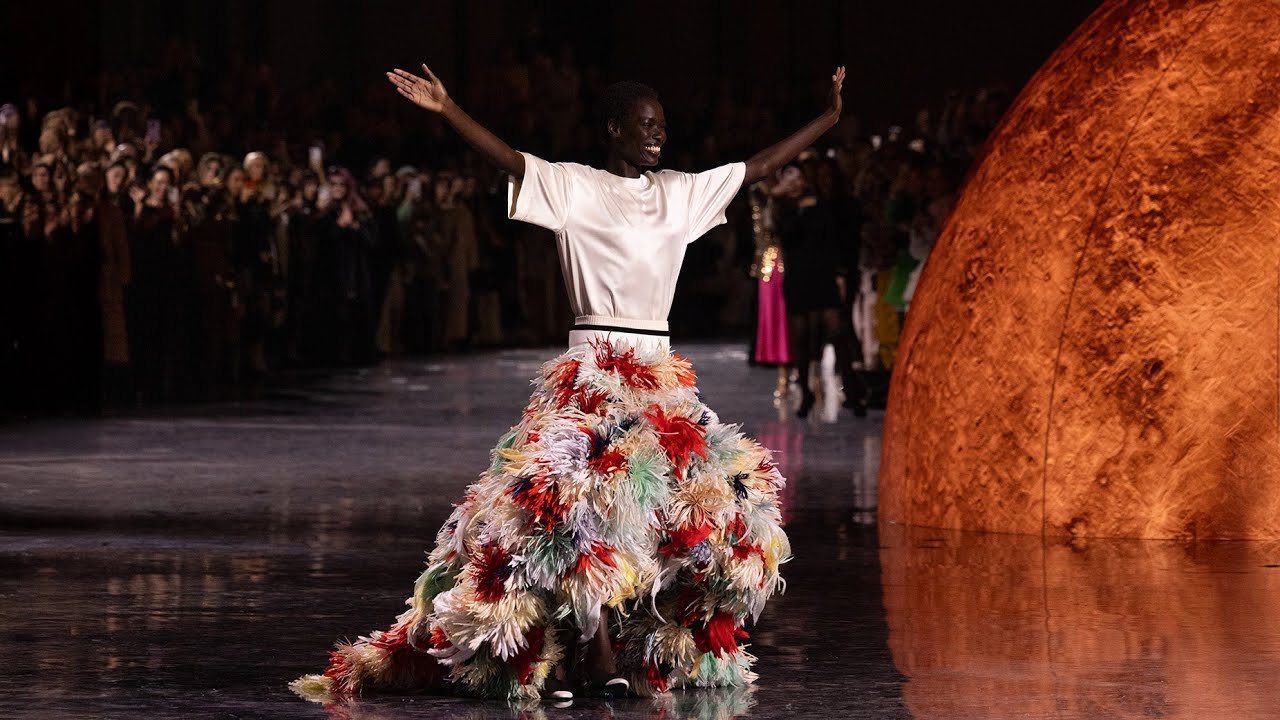 Awar Odhiang Closing CHANEL Spring Summer 2026 by Matthieu Blazy
