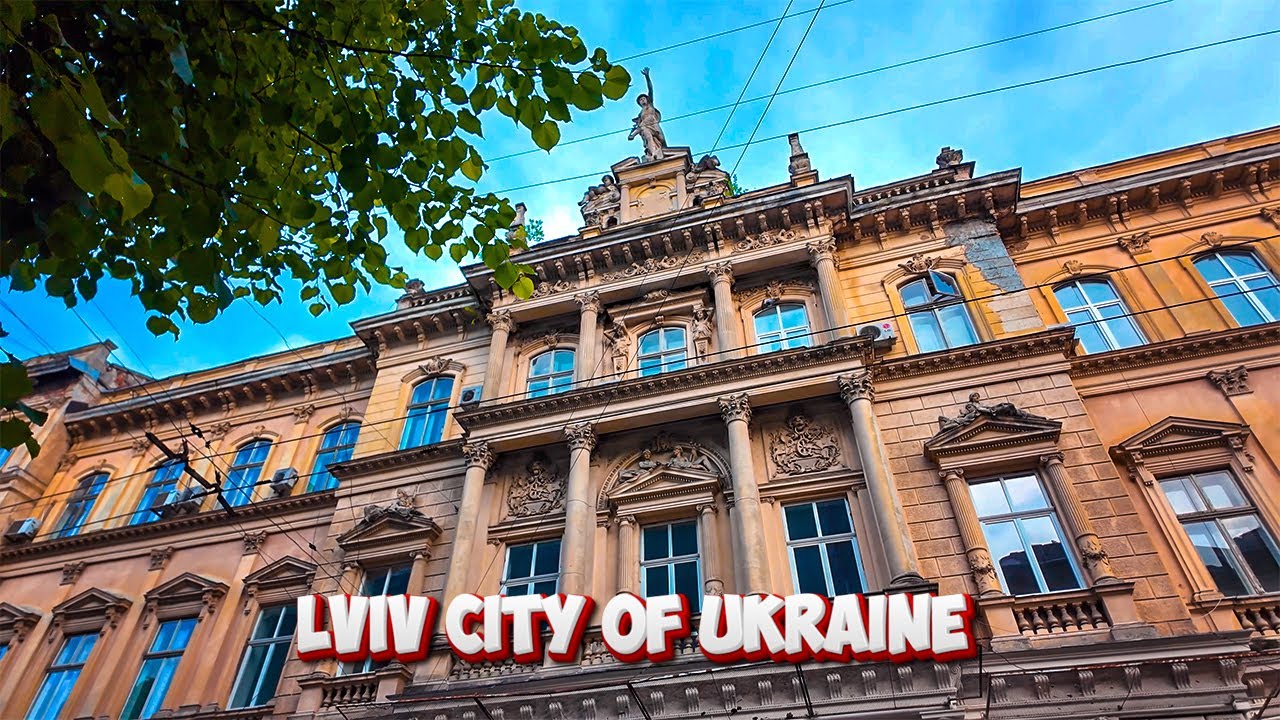Львів, Україна❤️ Прогулянка Серед Архітектурних Шедеврів Львова [4к Віртуальна Прогулянка]