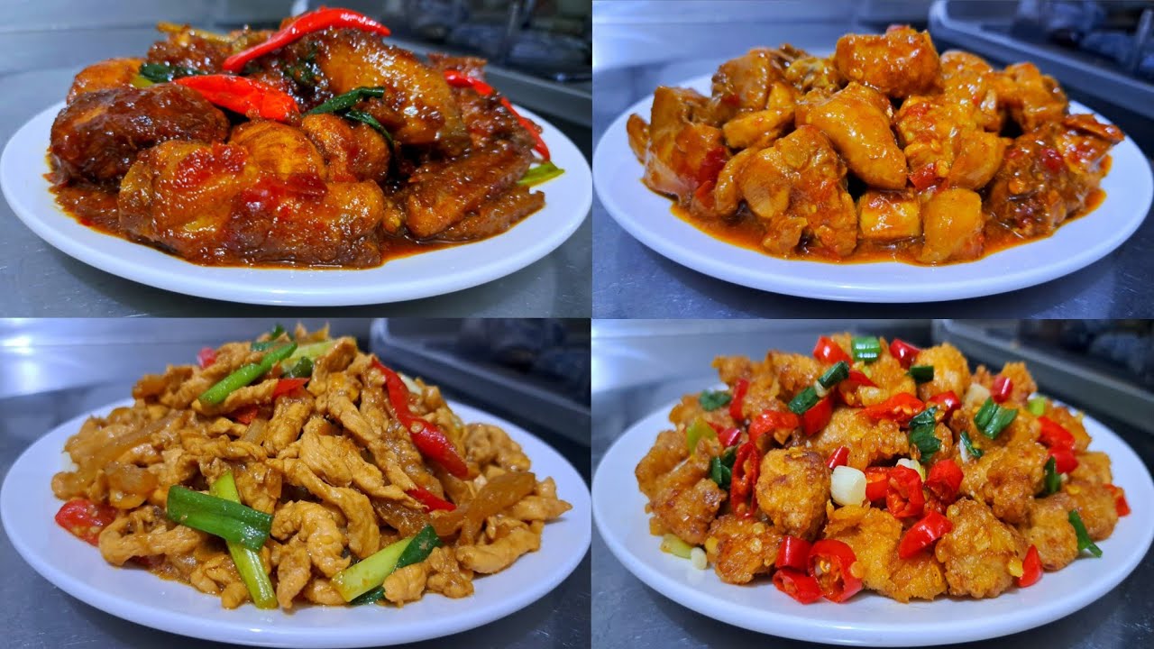 ВСЕМ НРАВИТСЯ ‼️ 4 ВКУСНЫХ И ПРОСТЫХ РЕЦЕПТА ИЗ КУРИЦЫ