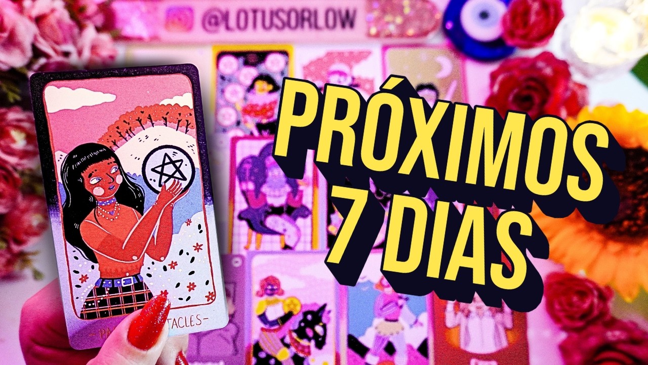 💥Próximos 7 dias: Profissional, amor e provaçõs | Movimentos rápidos da semana | TAROT HOJE