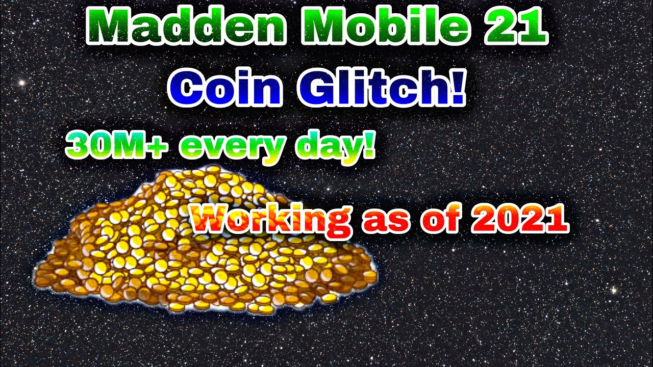 Madden Mobile 21 Coin glitch! Infinite coins!*working*