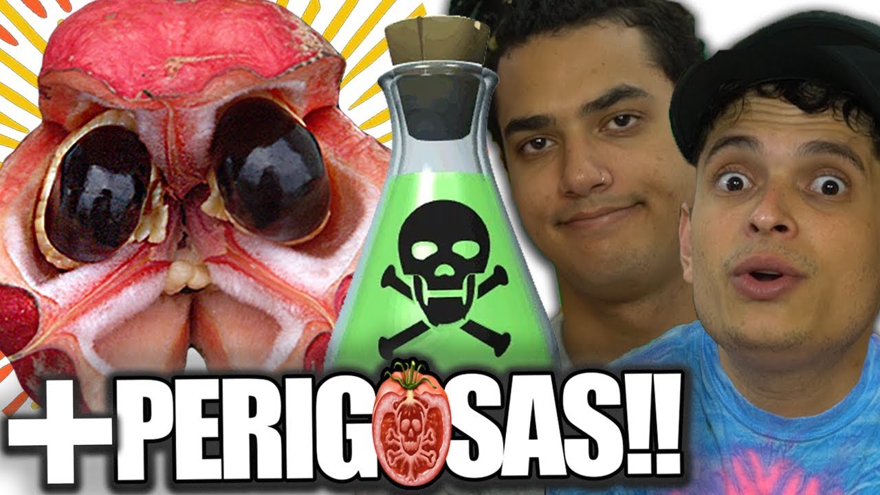 AS FRUTAS MAIS PERIGOSAS DO MUNDO !!