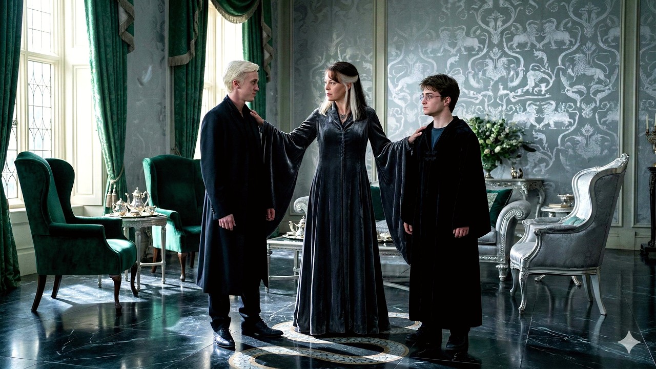 The Moment Narcissa Malfoy Learned Where Dumbledore Had Left Harry, She Filed Adoption Papers And Br