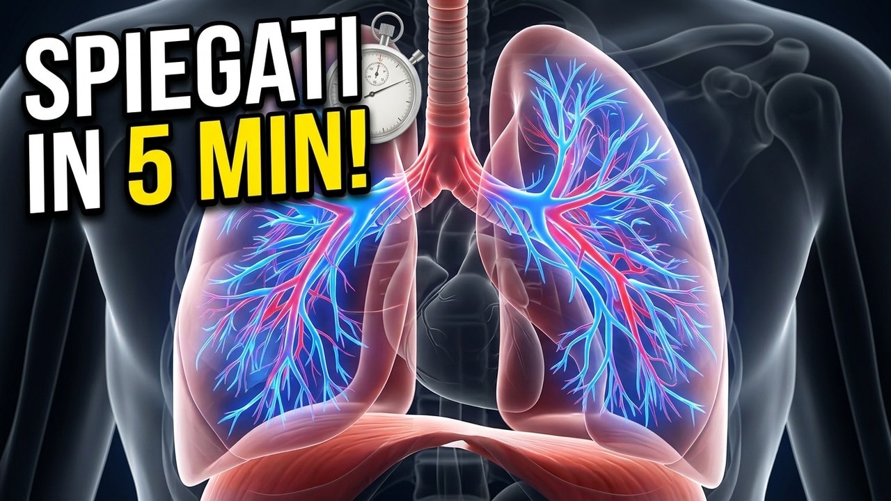 I POLMONI Spiegati In Meno Di 5 MINUTI! #animation