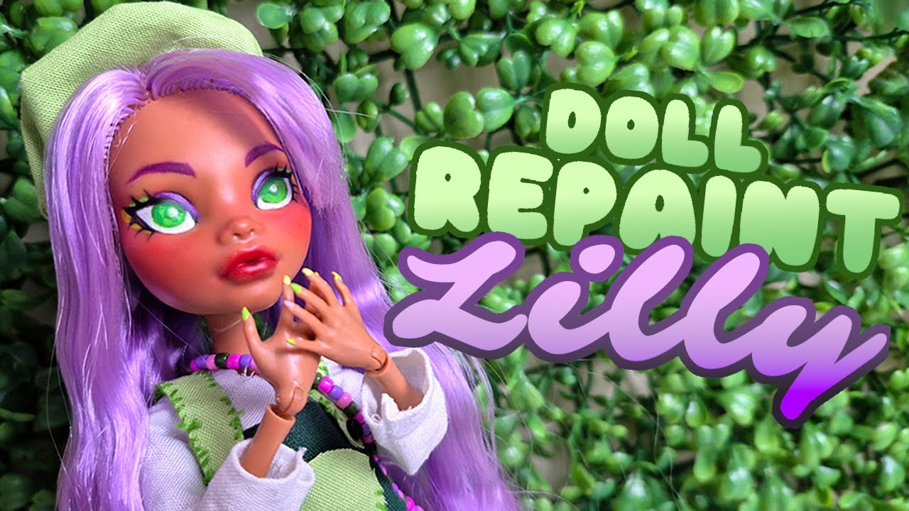 DOLL REPAINT Spring Froggy Doll 🐸